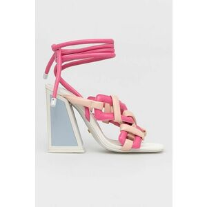 Kožené sandále Kat Maconie Monira ružová farba vyobraziť