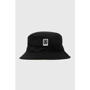 Bavlnený klobúk Brixton čierna farba, bavlnený vyobraziť