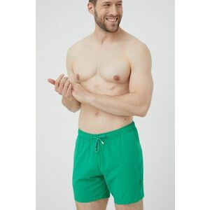 Plavkové šortky John Frank zelená farba vyobraziť
