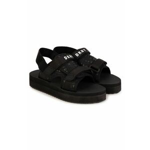 Detské sandále Dkny čierna farba vyobraziť