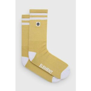 Ponožky Element pánske, žltá farba vyobraziť