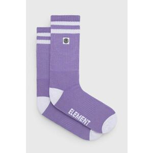 Ponožky Element pánske, fialová farba vyobraziť