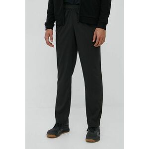Tréningové nohavice Reebok Essentials FP9170 pánske, čierna farba, vyobraziť