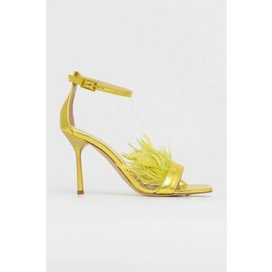 Kožené sandále Liu Jo Camelia Leonie Hanne zlatá farba SA2705PX317S1206 vyobraziť
