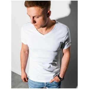 Pánske tričko bez potlače S1369 - biela vyobraziť