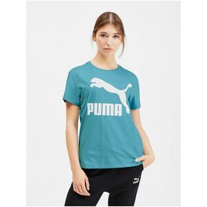 Tričká s krátkym rukávom pre ženy Puma - modrá vyobraziť