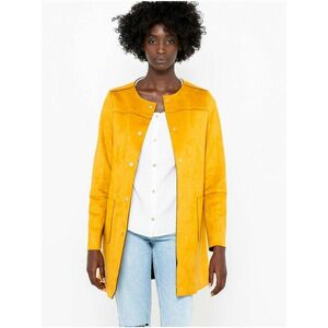 Trenčkoty a ľahké kabáty pre ženy CAMAIEU - žltá vyobraziť