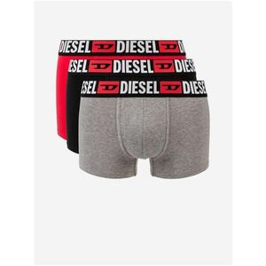 Boxerky pre mužov Diesel - čierna, červená, sivá vyobraziť
