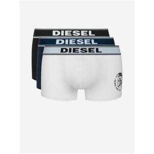 Boxerky pre mužov Diesel - čierna, modrá, biela vyobraziť
