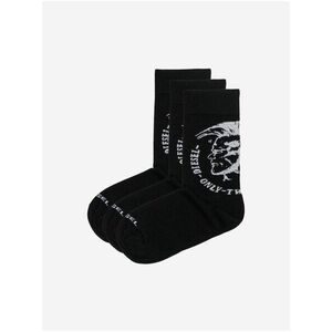 Ponožky pre ženy Diesel - čierna vyobraziť