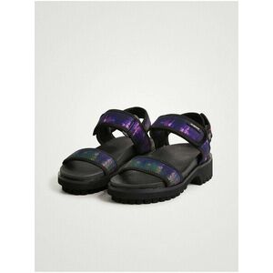 Sandále pre ženy Desigual - čierna, fialová vyobraziť