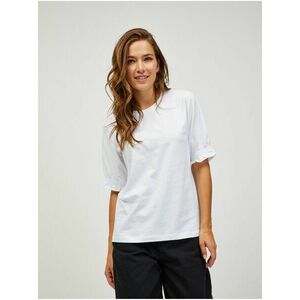 Biele tričko Selected Femme Lillliana vyobraziť