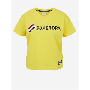 Tričká s krátkym rukávom pre ženy Superdry - žltá vyobraziť