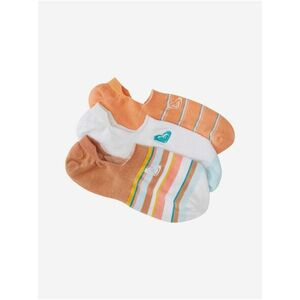 Ponožky pre ženy Roxy - biela, oranžová vyobraziť