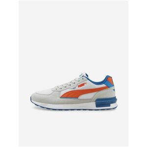 Topánky pre mužov Puma - svetlosivá, oranžová, modrá vyobraziť