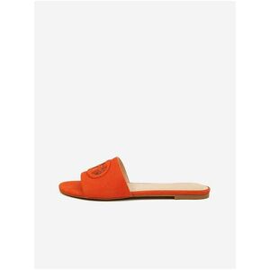 Papuče, žabky pre ženy Guess - oranžová vyobraziť