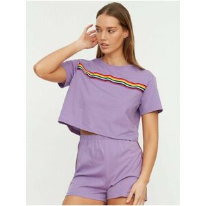 Pyžamká pre ženy Trendyol - fialová vyobraziť