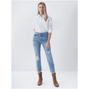 Slim fit pre ženy Salsa Jeans - modrá vyobraziť