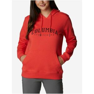 Červená dámska mikina s kapucou Columbia Hoodie vyobraziť