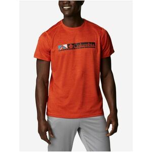 Tričká pre mužov Columbia - oranžová vyobraziť