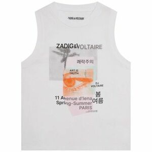 Tielka a tričká bez rukávov Zadig & Voltaire X15378-10P-C vyobraziť