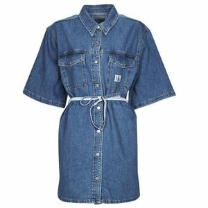 Krátke šaty Calvin Klein Jeans UTILITY BELTED SHIRT DRESS vyobraziť