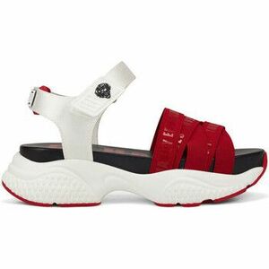 Sandále Ed Hardy Overlap sandal red/white vyobraziť