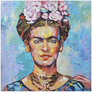 Obrazy, plátna Signes Grimalt Frida Woman Table vyobraziť