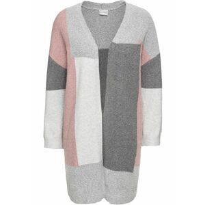 Dlhý sveter, colorblocking dizajn vyobraziť