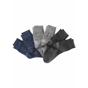 Ponožky 6 ks v balení viacfarebná vyobraziť