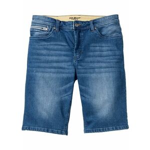Strečové džínsové bermudy Slim Fit vyobraziť