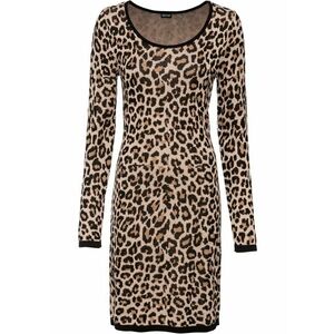 Pletené šaty s leopardím vzorom vyobraziť