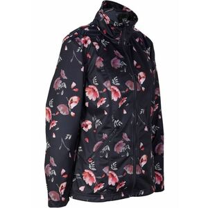 Softshellová bunda s kvetovanou potlačou vyobraziť
