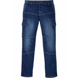 Strečové džínsy straight, kapsáčové, Regular Fit vyobraziť