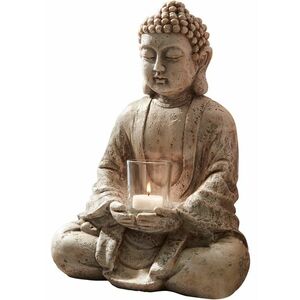 Dekoratívny Budha so svietnikom vyobraziť