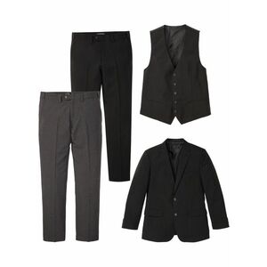 4-dielny oblek: sako, vesta, 2 nohavice vyobraziť