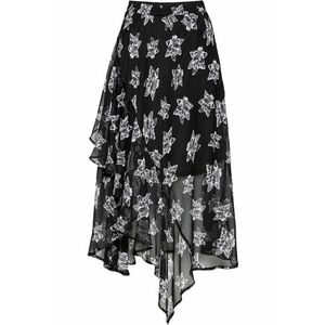 Šifónová sukňa s kvetovaným vzorom vyobraziť