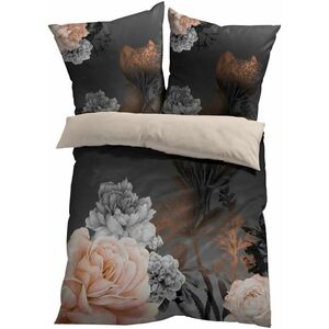 Obojstranná posteľná bielizeň s kvetovaným dizajnom vyobraziť