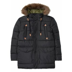 Zimná bunda parka s kapucňou vyobraziť
