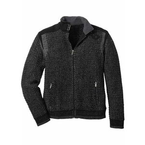 Pletený sveter so štruktúrovým vzorom vyobraziť
