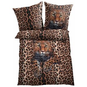 Obojstranná posteľná bielizeň s leopardím dizajnom vyobraziť