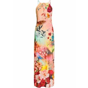 Letné maxi šaty s kvetovanou potlačou vyobraziť