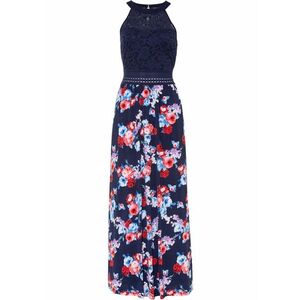Maxi šaty s kvetovanou potlačou vyobraziť