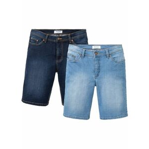 Strečové džínsové bermudy, Regular Fit (2ks v balení) vyobraziť