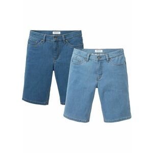Strečové džínsové bermudy s komfortným strihom, Regular (2 ks) vyobraziť
