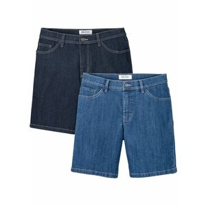 Strečové džínsové šortky, Regular Fit (2 ks) vyobraziť