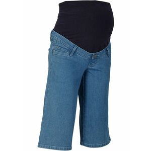 Tehotenské džínsové bermudy vyobraziť