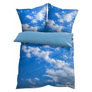 Obojstranná posteľná bielizeň s motívom oblakov vyobraziť