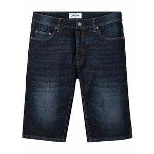 Strečové džínsové bermudy, zosilnené v rozkroku, Regular Fit vyobraziť