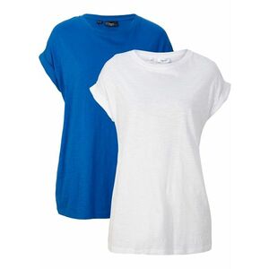 Dlhé tričko s vyhrnutými rukávmi (2 ks v balení) vyobraziť